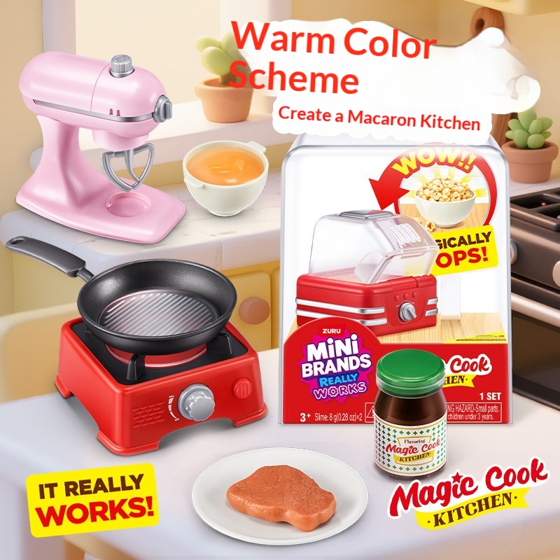Kitchen Appliances Gift Items - Set Dapur Ajaib Zuru Genuine Brands,