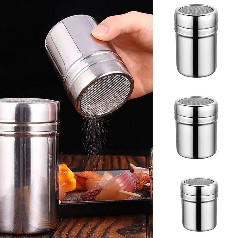 Kitchen Appliances Cooking - Botol pengayak tepung, Stainless Steel bubuk