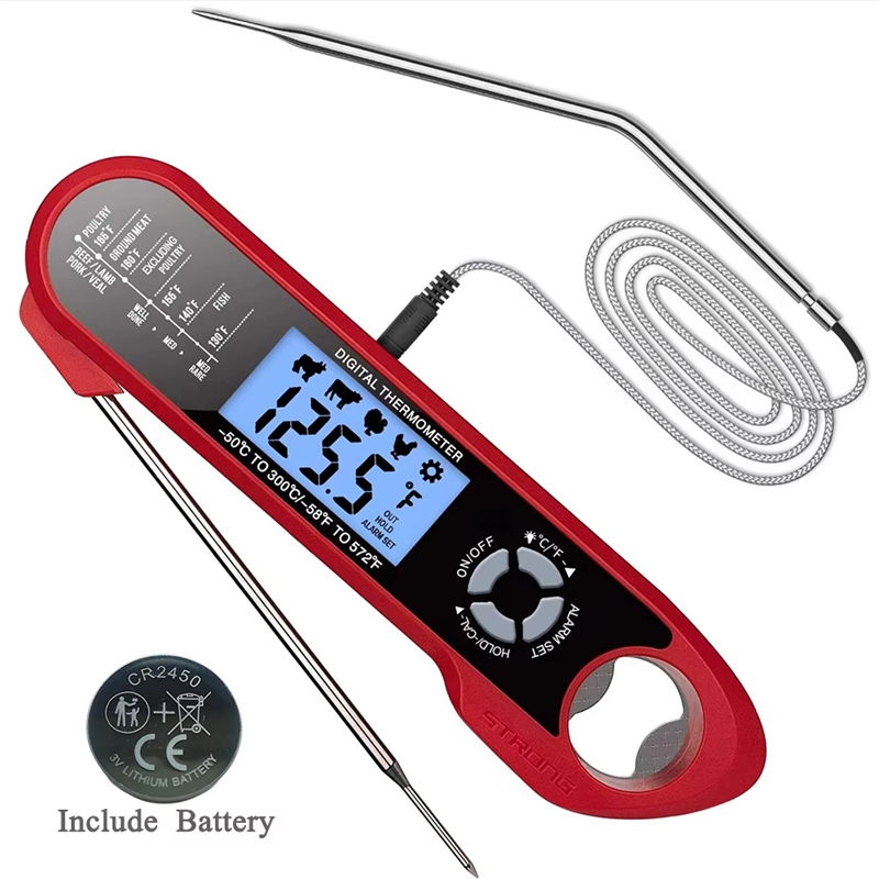 Kitchen Appliances Cooking - Termometer Daging Digital Dual-Probe, Termometer Dapur