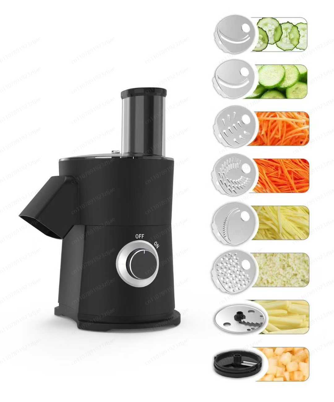 Food Processor Large - Pemotong Sayur Elektrik 7 in 1,
