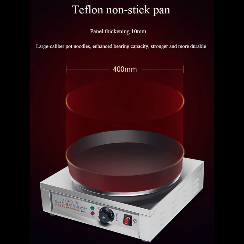 Peralatan Memasak Listrik 220V - Crepe Maker Non Stick ulasan dan harga