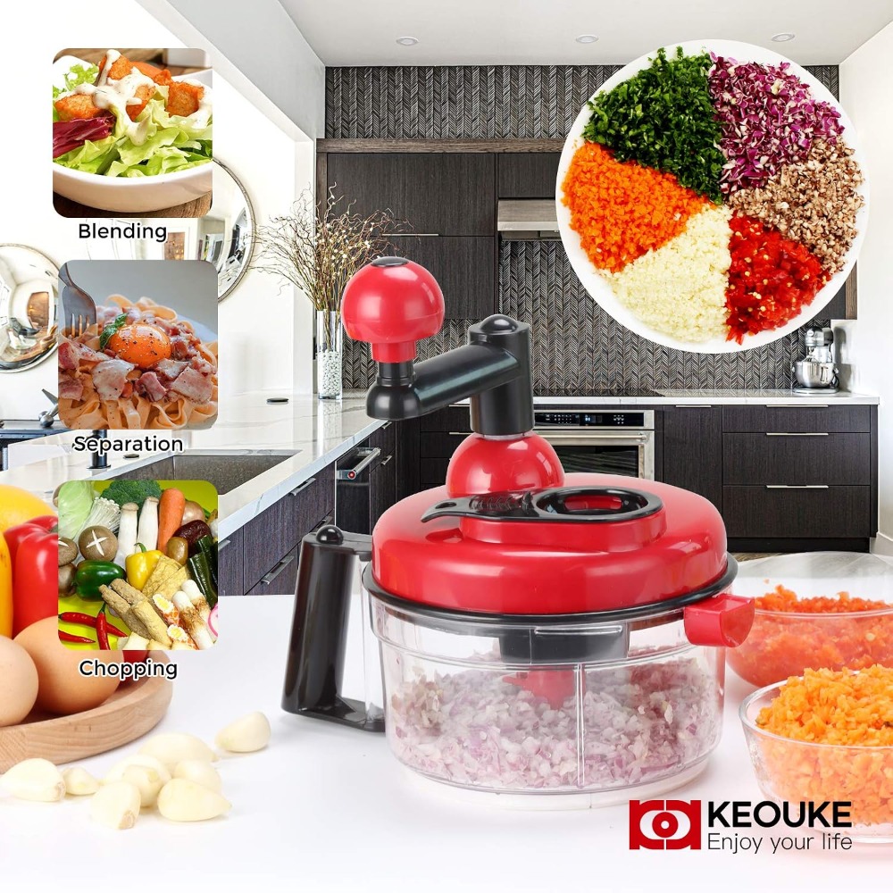 Penggiling Makanan Manual - Pe - Food Processor Large ulasan dan harga