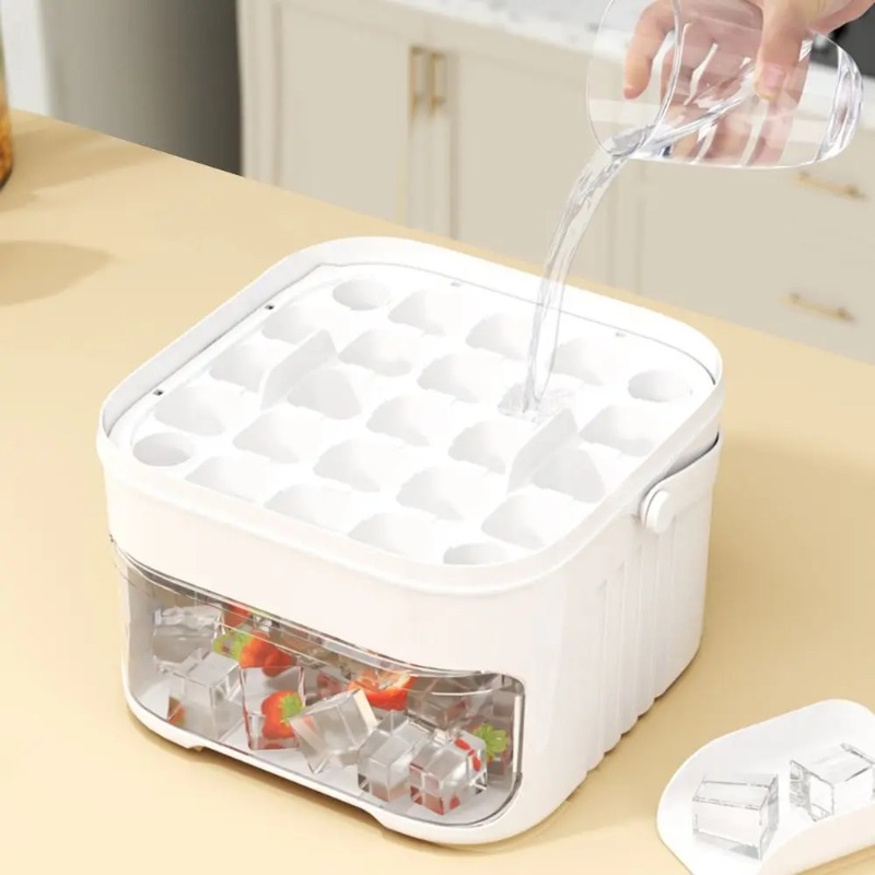 Mesin Es Batu 50 Kubus Kapasit - Food Processor Large ulasan dan harga