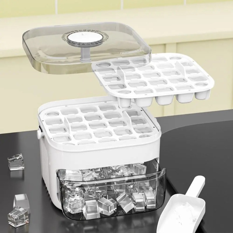 Mesin Es Batu 50 Kubus Kapasit - Food Processor Large ulasan dan harga