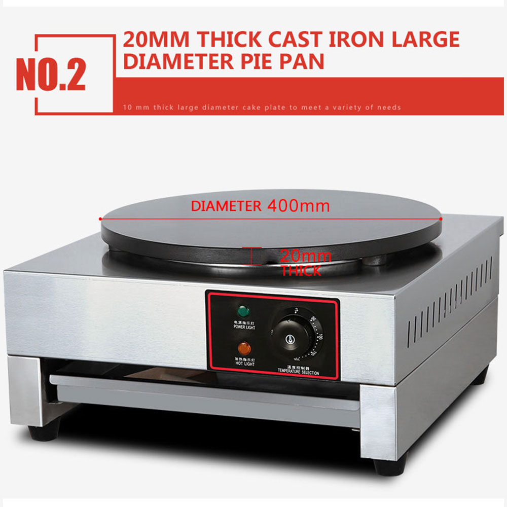 Mesin Pembuat Crepe Listrik St - Crepe Maker Non Stick ulasan dan harga