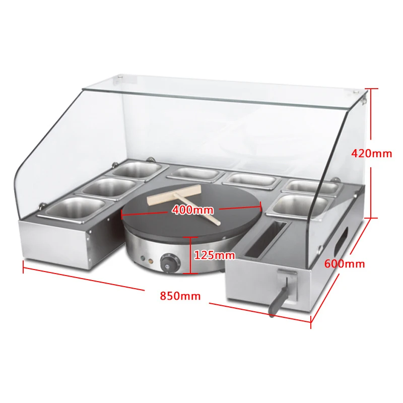 Meja Kerja Oven Pancake Pembua - Crepe Maker Non Stick ulasan dan harga