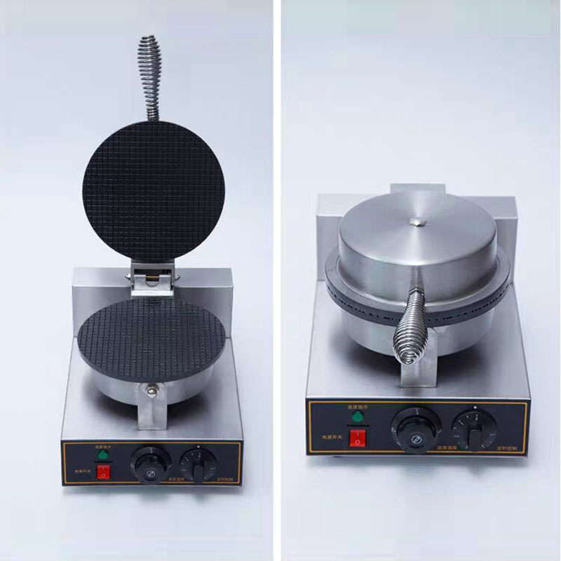 Pembuat Cone Es Krim Komersial - Crepe Maker Non Stick ulasan dan harga