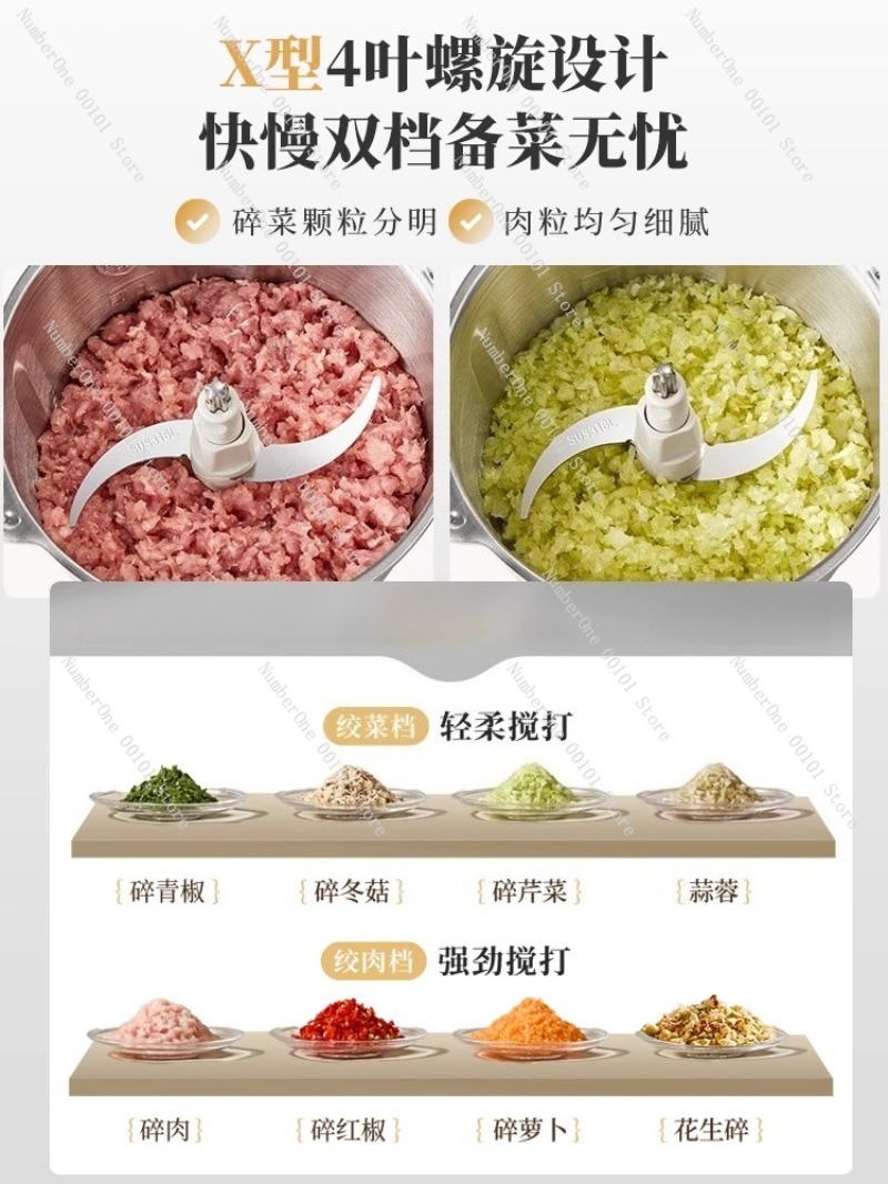 Penggiling Daging Baja Tahan K - Food Processor Large ulasan dan harga