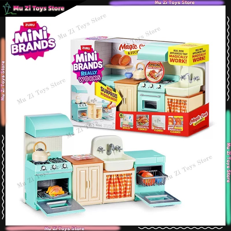 Zuru Mini Brands Magic Cook Ki - Kitchen Appliances Gift Items ulasan dan harga