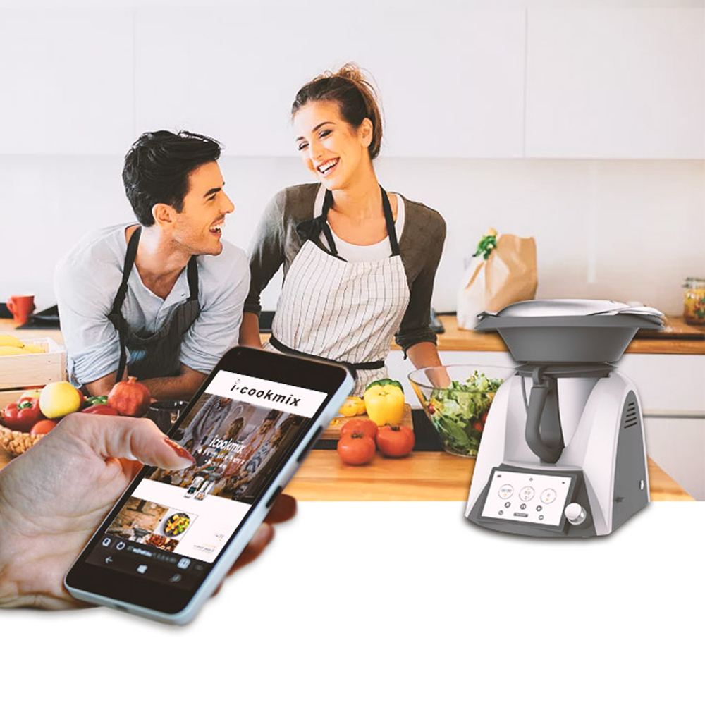 Pabrik Memproduksi Robot Masak - Food Processor Large ulasan dan harga