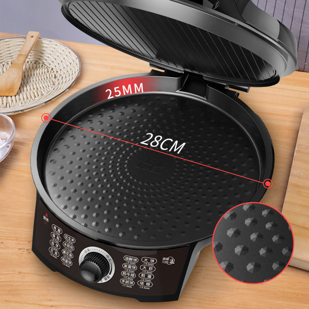 Loyang Elektrik Versi 2025 Pem - Crepe Maker Non Stick ulasan dan harga