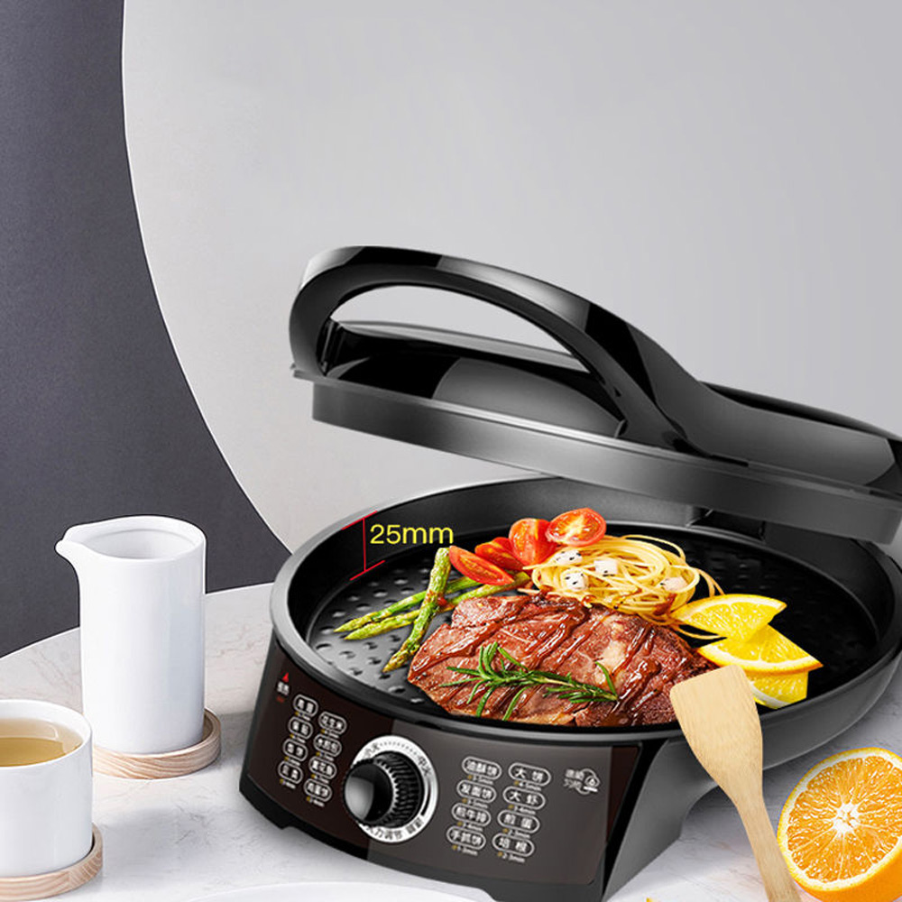 Loyang Elektrik Versi 2025 Pem - Crepe Maker Non Stick ulasan dan harga