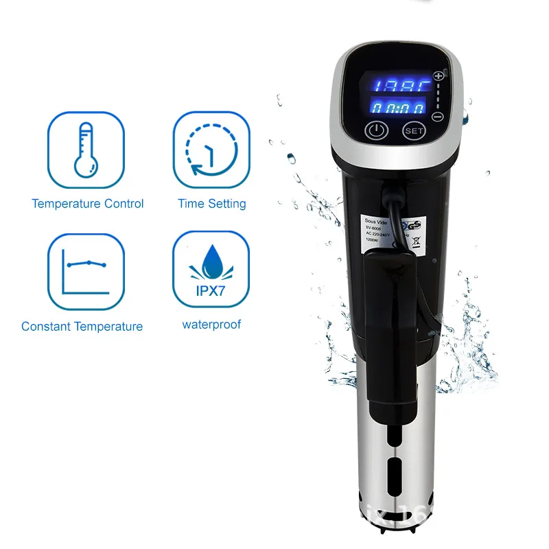 IPX7 Waterproof Sous Vide Prec - Sous Vide Immersion ulasan dan harga