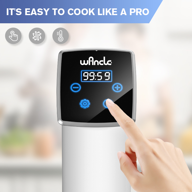 Wancle 1100W Tahan Air Vakum S - Sous Vide Immersion ulasan dan harga