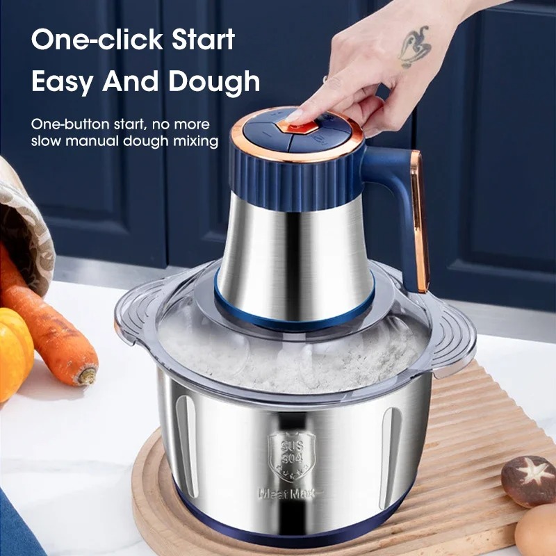 Penggiling Daging Elektrik 5L  - Food Processor Large ulasan dan harga