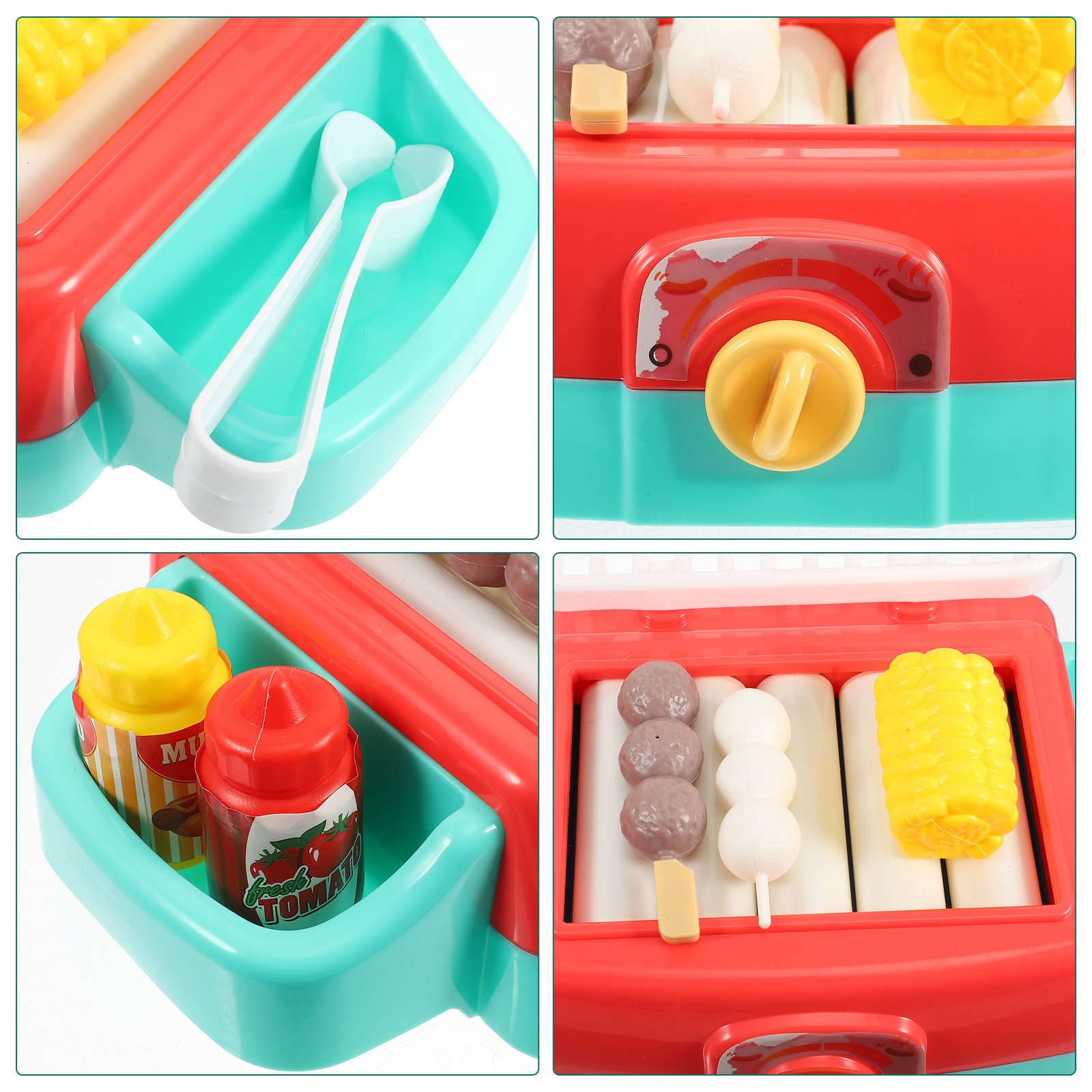 1Set Set Mainan Grill Simulasi - Kitchen Appliances For Gift ulasan dan harga
