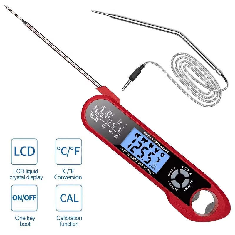 Termometer Daging Digital Dual - Kitchen Appliances Cooking ulasan dan harga