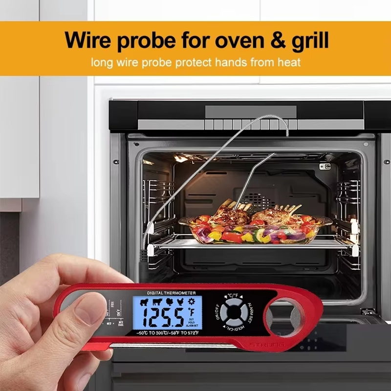 Termometer Daging Digital Dual - Kitchen Appliances Cooking ulasan dan harga