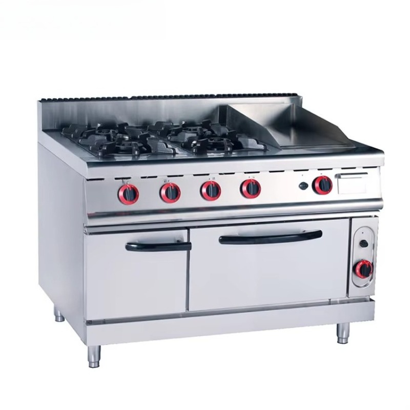 Kompor Gas dengan Oven Multifu - Kitchen Appliances Restaurant ulasan dan harga