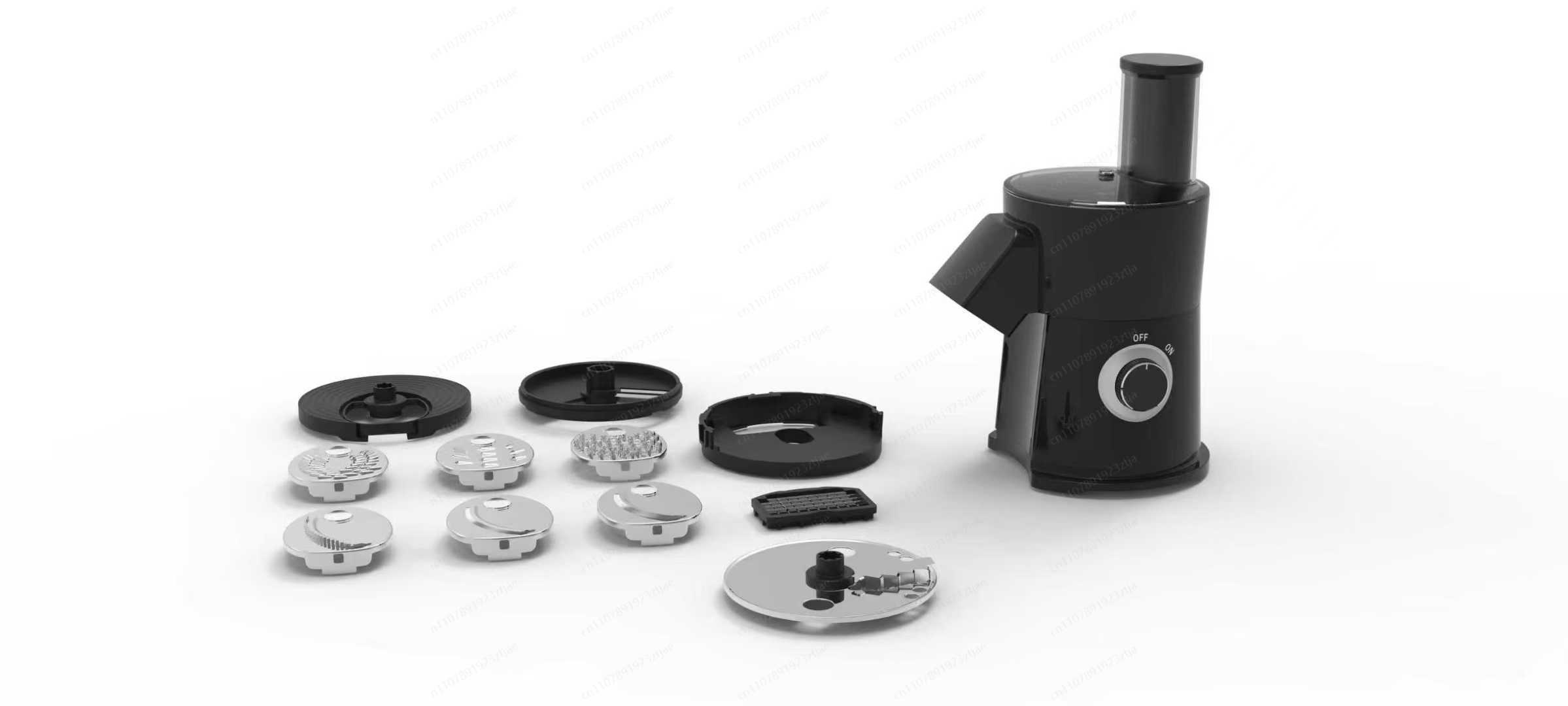 Pencacah Sayuran Elektrik 7 in - Food Processor Large ulasan dan harga