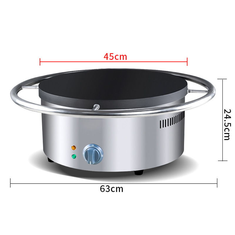 Pemanggang Pancake Elektrik Pu - Crepe Maker Non Stick ulasan dan harga