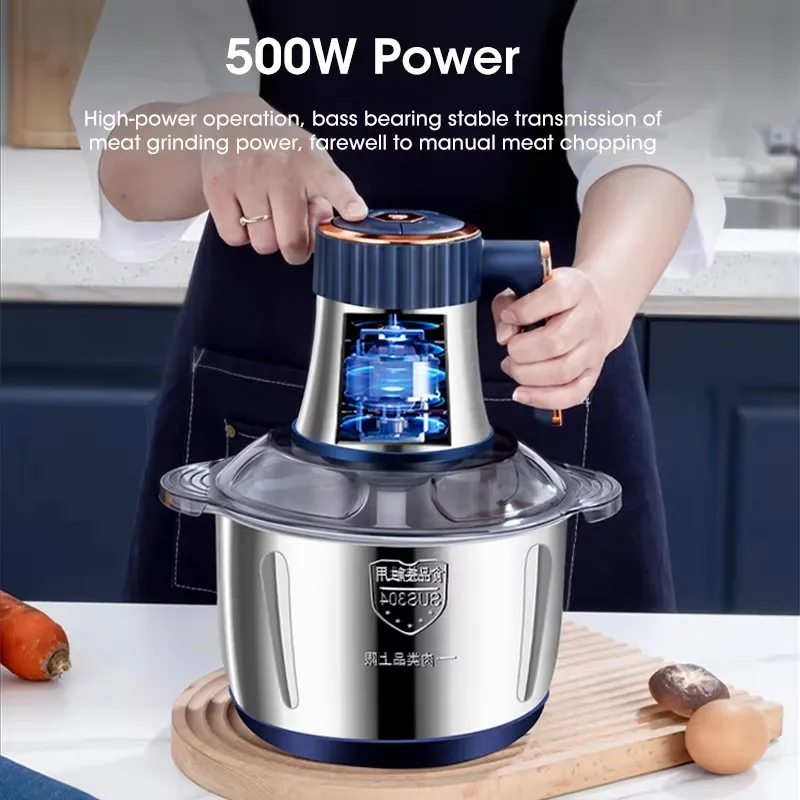 Penggiling Daging Listrik Kapa - Food Processor Large ulasan dan harga