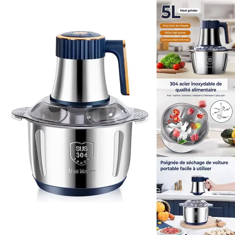 Penggiling Daging Listrik Kapa - Food Processor Large ulasan dan harga