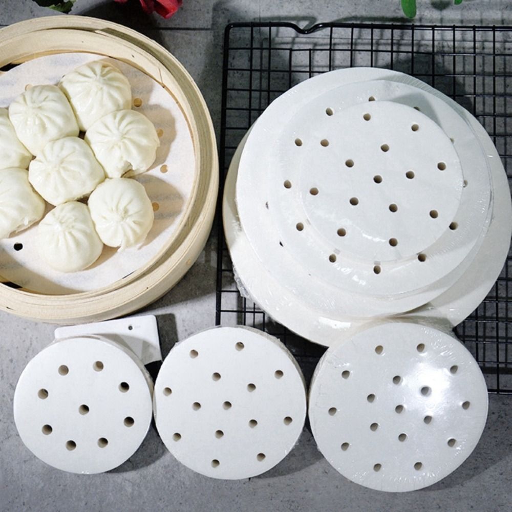 100 Buah Kertas Kukus Roti Kuk - Kitchen Appliances For Restaurant ulasan dan harga