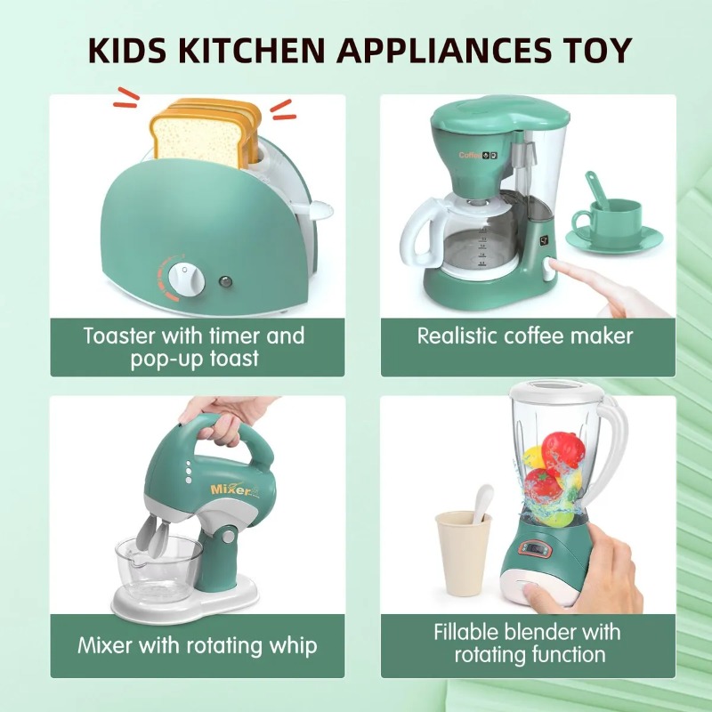 Mainan Peralatan Dapur Bermain - Kitchen Appliances For Gift ulasan dan harga